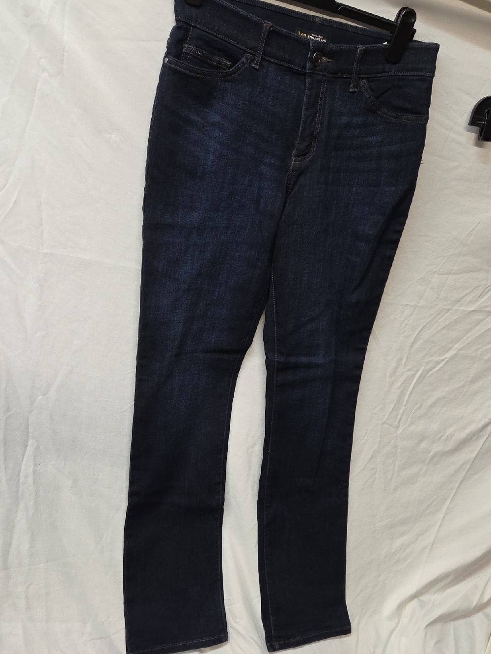 Lee Women’s  Jeans in Dark Indigo, Stretch, 12 Long